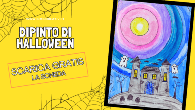 lavoretto per halloween facile